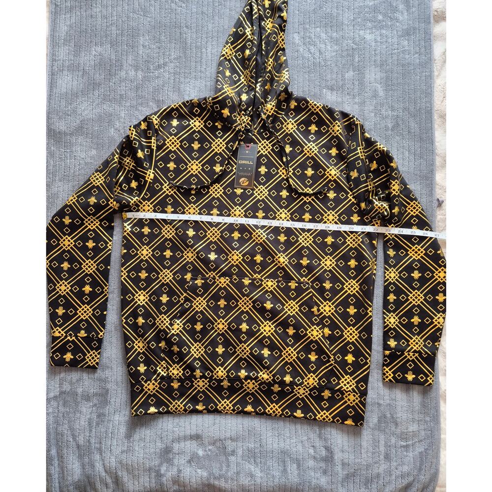 Drill Clothing Company Bumble Bee Private Label hoodie size M. NWT MSRP 60.00